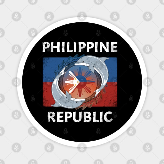 Philippine Republic Magnet by NicGrayTees